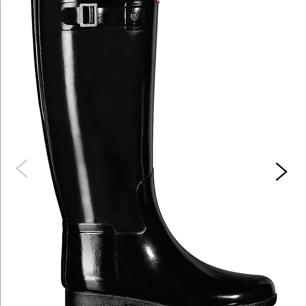 Brand new never worn Hunter rain boots